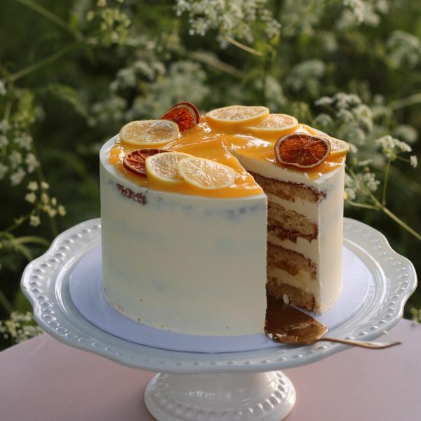 Lemon Velvet Layer Cake