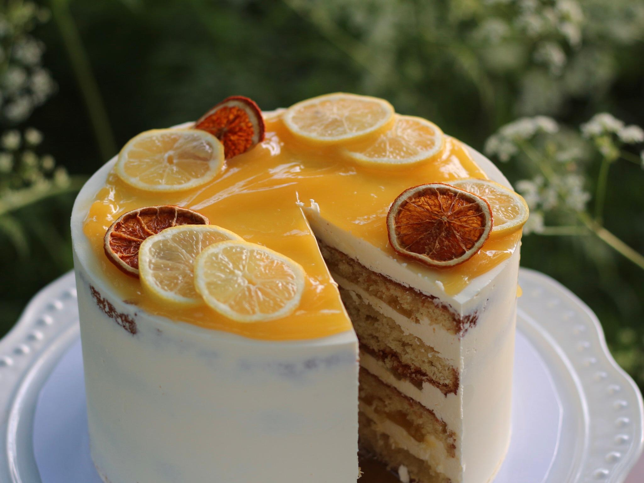 Lemon Velvet Layer Cake 3